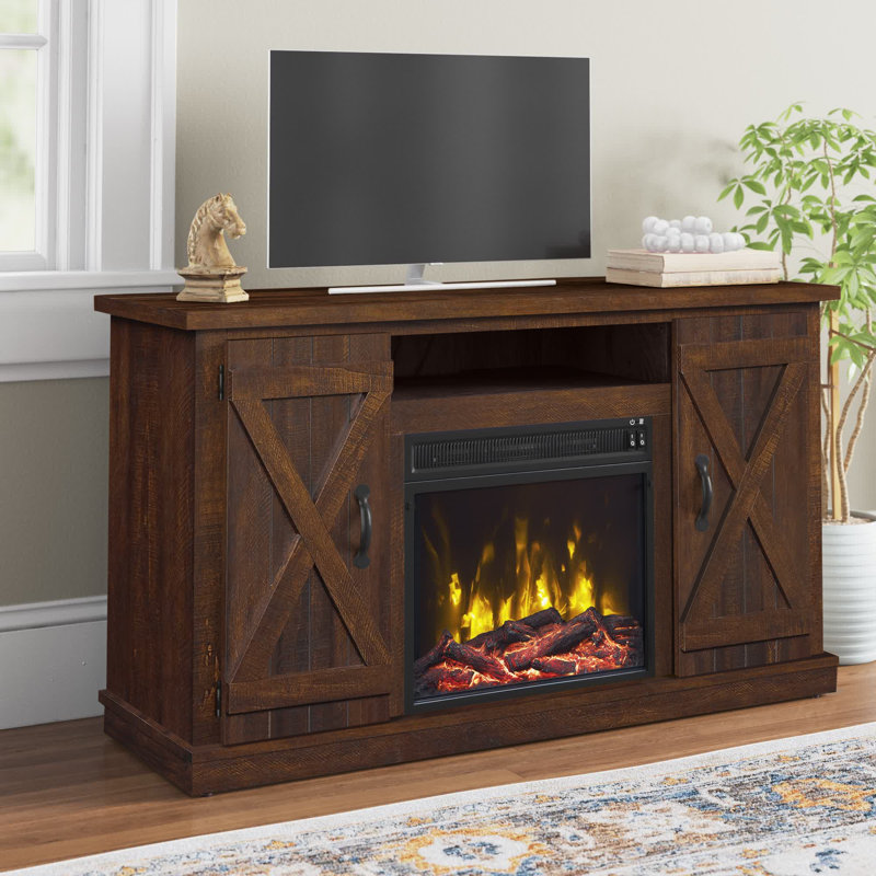 Three Posts™ Lorraine TV Stand for TVs up to 55" with Fireplace